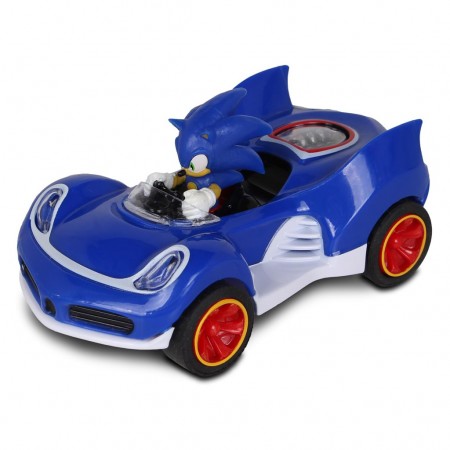 Carrinho Jakks Sonic The Hedgehog Pull Back - Sonic (6463)