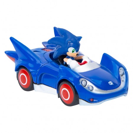Carrinho Jakks Die-cast Sonic The Hedgehog 1/64 - Sonic (4210)