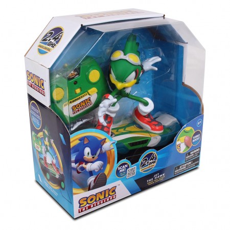 Carrinho Controle Remoto Jakks Sonic Free Rider Rc - Jet, The Hawk (6326)