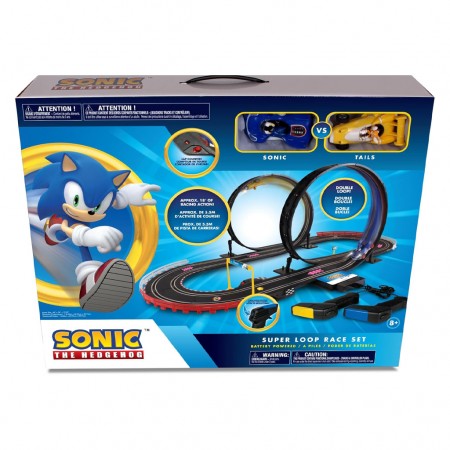 Pista Jakks Super Loop Race: All Star Team Sonic The Hedgehog - Sonic & Tails(6234)