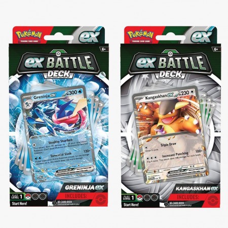 Cartas Pokemon Tcg: Ex Battle Deck - Greninja/kangaskhan Ex (2633)