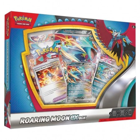 Pokemon Tcg: Roaring Moon / Iron Valiant Ex Box (2718)