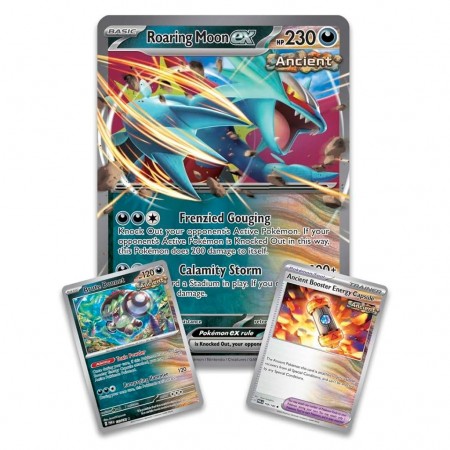 Pokemon Tcg: Roaring Moon / Iron Valiant Ex Box (2718)