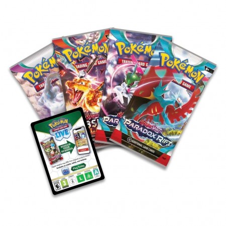 Pokemon Tcg: Roaring Moon / Iron Valiant Ex Box (2718)