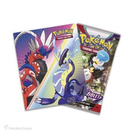 Mini Portfolio Pokemon Tcg: 60 Slots & 1 Booster Pack (3388)
