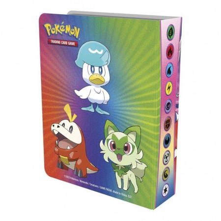 Mini Portfolio Pokemon Tcg: 60 Slots & 1 Booster Pack (3388)