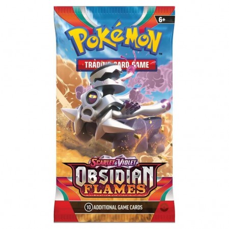 Cartas Pokmon Tcg: Scarlet & Violet 3 - Obsidian Flames Booster Pack (4958)