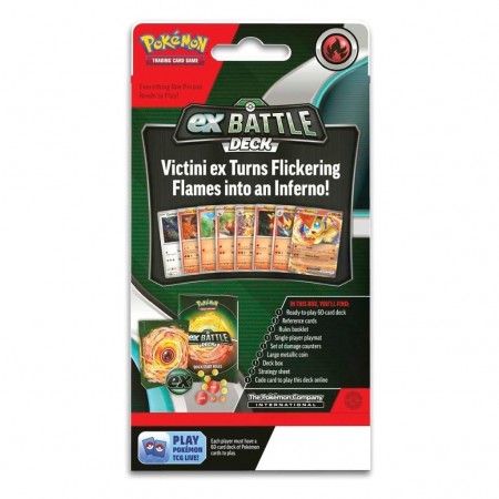 Cartas Pokemon Tcg: Victini Ex Battle Deck (7546)