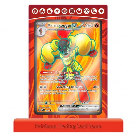 Cartas Pokmon Tcg: Armarouge Ex Premium Collection (7911)