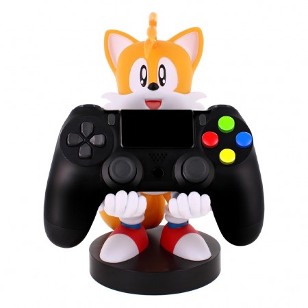 Boneco Cable Guys Stand Sonic The Hedgehog Suporte Para Celular / Joystick - Tails (34211)