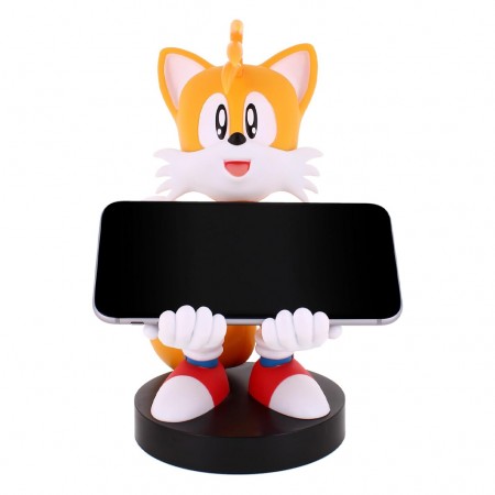 Boneco Cable Guys Stand Sonic The Hedgehog Suporte Para Celular / Joystick - Tails (34211)