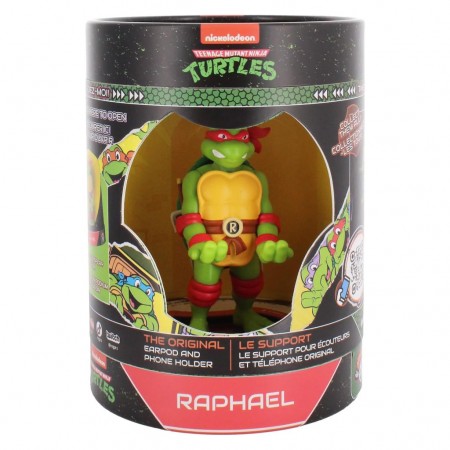 Boneco Cable Guys Stand Teenage Mutant Ninja Turtles Suporte Para Celular / Joystick - Raphael