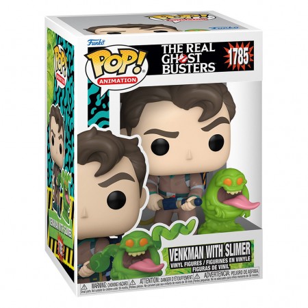 Funko Pop Animation The Real Ghostbusters - Venkman With Slimer 1785