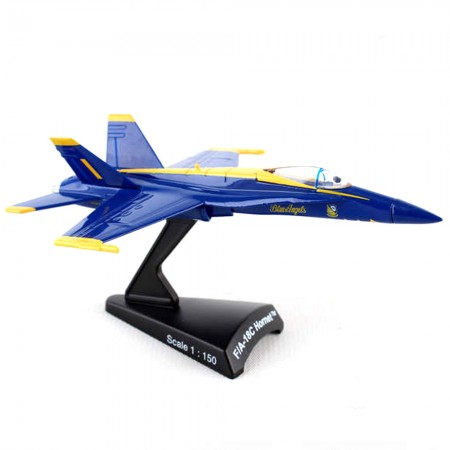 Aviao Daron F/a-18c Hornet Blue Angels Ps5338-1 Escala 1/150