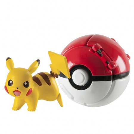 Boneco Pokmon Throw 'n' Pop Pokeball - Pikachu (18874)