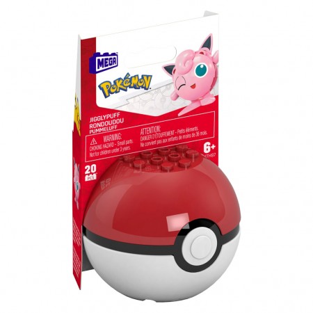 Pokebola Pokemon Mega Construx Mattel - Jigglypuff (19094)