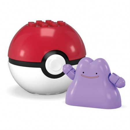 Pokebola Pokemon Mega Construx Mattel - Ditto (19104)