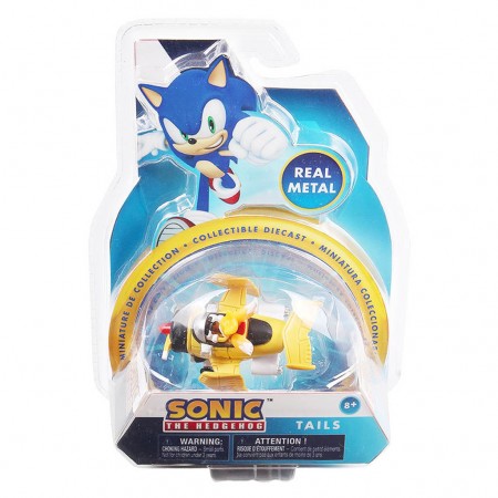 Carrinho Jakks Sonic The Hedgehog 1/64 - Tails (6424)