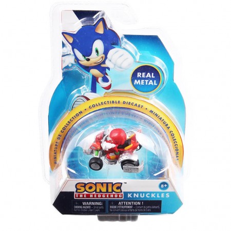 Carrinho Jakks Sonic The Hedgehog 1/64 - Knuckles (6422)