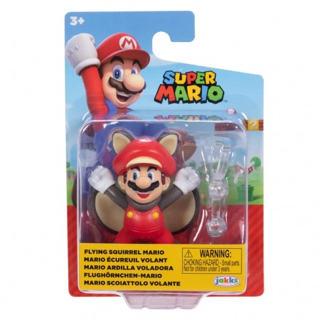 Boneco Jakks Super Mario 2.5 - Flying Squirrel Mario (42543)