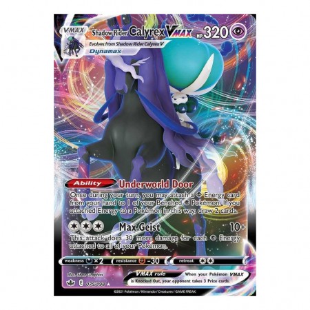Cartas Pokemon Tcg: League Battle Deck - Shadow Rider Calyrex Vmax (0424)