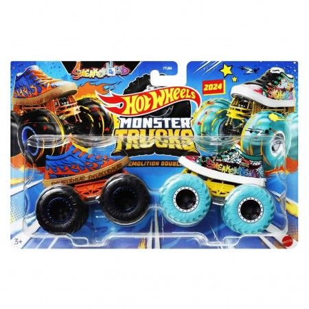 Hot Wheels Monster Trucks 2-pack - Sneakerhead (hwn51)
