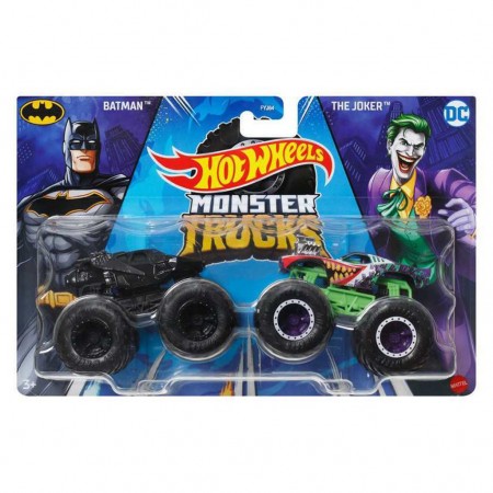 Hot Wheels Monster Trucks: The Batman 2-pack - Batman & The Joker (hwn55)