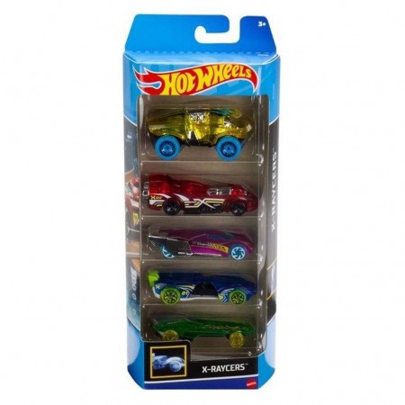 Carrinhos Hot Wheels 5-pack - X-raycers (hly64)