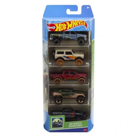 Carrinhos Hot Wheels 5-pack - Hw Remoto Adventures (hly74)