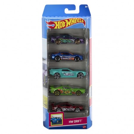 Carrinhos Hot Wheels 5-pack - Hw Drift (htv51)