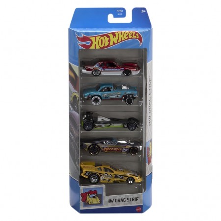 Carrinhos Hot Wheels 5-pack - Drag Strip (htv54)