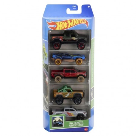 Carrinhos Hot Wheels 5-pack - Hw Remoto Adventures (htv53)