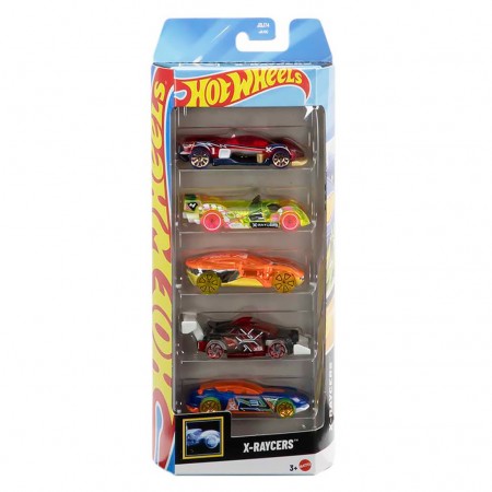Carrinhos Hot Wheels 5-pack - X-raycers (jbj74)