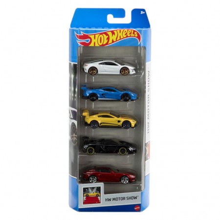 Carrinhos Hot Wheels 5-pack - Motor Show (htv49)