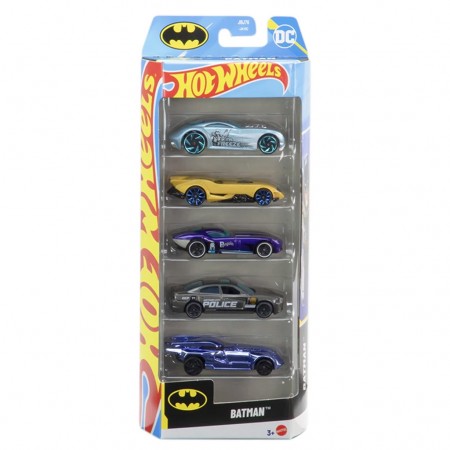 Carrinhos Hot Wheels 5-pack - Batman (jbj76)