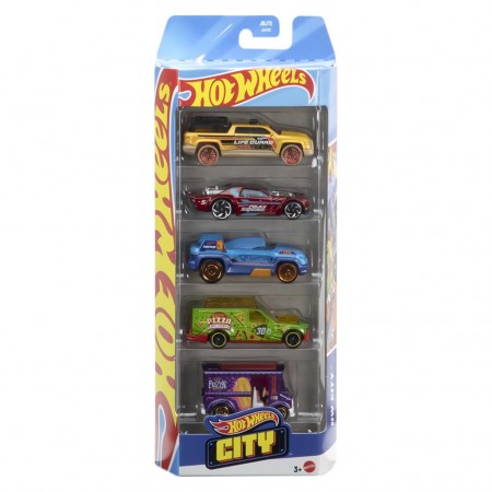 Carrinhos Hot Wheels 5-pack - Hw City (jbj75)