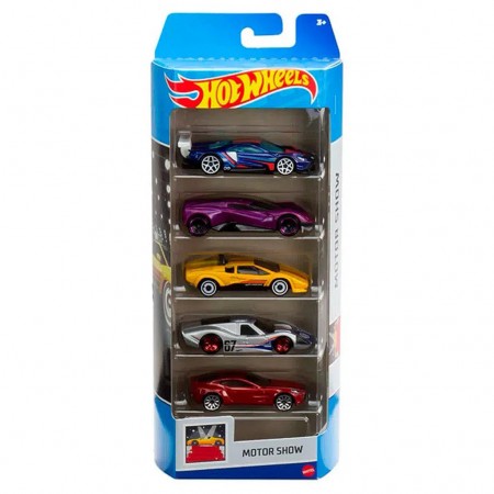 Carrinhos Hot Wheels 5-pack - Motor Show (hly63)