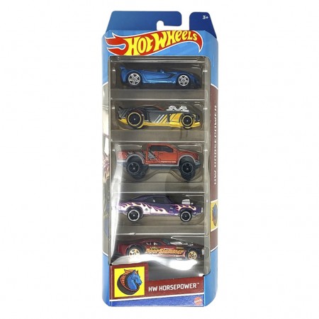 Carrinhos Hot Wheels 5-pack - Hw Horsepower (hfv94)