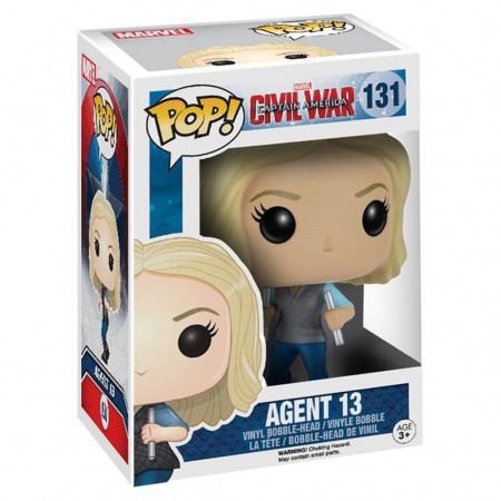Funko Pop Marvel Captain America Civil War - Agente 13 131