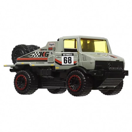 Carro Hot Wheels Pullback Speedsters: Hw Race Day 01/02 - Mercedes-benz Unimog (hyc40)