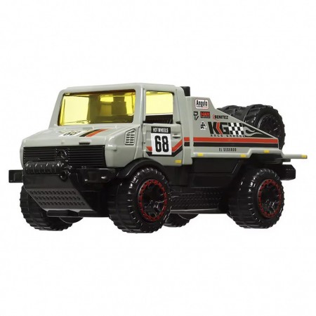 Carro Hot Wheels Pullback Speedsters: Hw Race Day 01/02 - Mercedes-benz Unimog (hyc40)