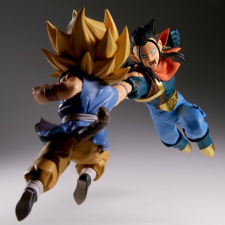 Esttua Banpresto Dragon Ball Z Match Makers (super 17 Vs Super Saiyan Son Goku) - Super 17 (89643)
