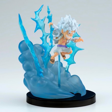 Esttua Banpresto One Piece World Collectable - Monkey D. Luffy (gear 5)