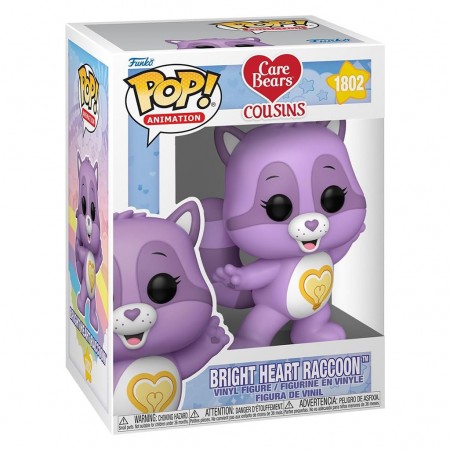 Funko Pop Animation Care Bears Cousins - Bright Heart Raccoon 1802