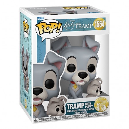 Funko Pop Disney Lady And The Tramp - Tramp With Puppy 1554
