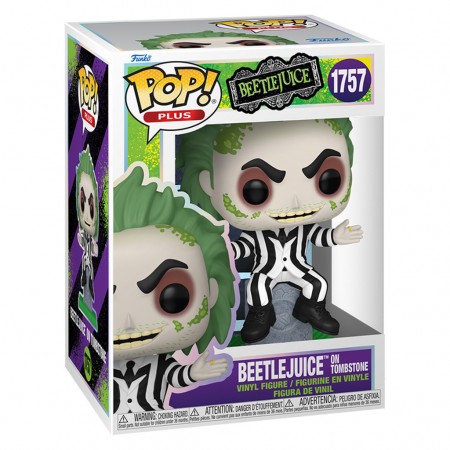 Funko Pop Plus Beetlejuice - Beetlejuice On Tombstone 1757