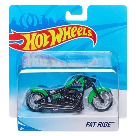 Moto Hot Wheels 1/18 - Fat Ride (x7718)