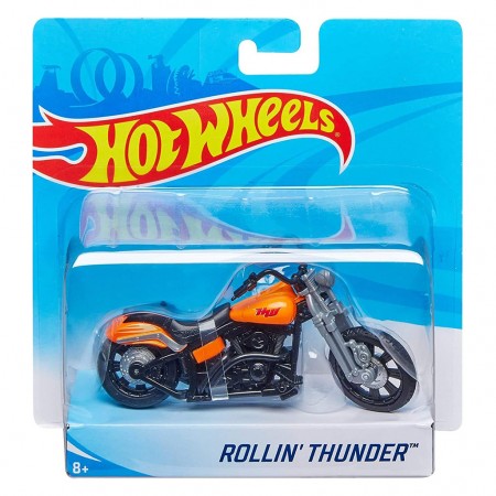 Moto Hot Wheels 1/18 - Rollin' Thunder (x7721)