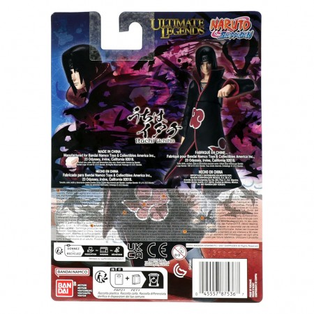 Boneco Bandai Legends Naruto Shippuden - Uchiha Itachi (87536)