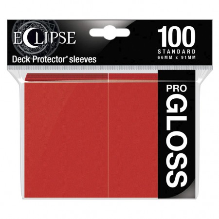 Protetor Cartas Ultra Pro Deck Protector Sleeves Eclipse 100 Pcs - Vermelho (6022)